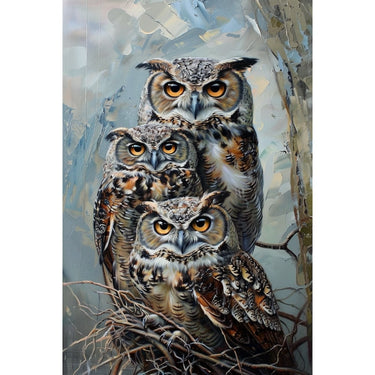 Owl Canvas Painting